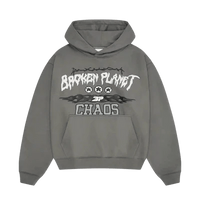 Broken Planet Chaos Hoodie Gunmetal Grey