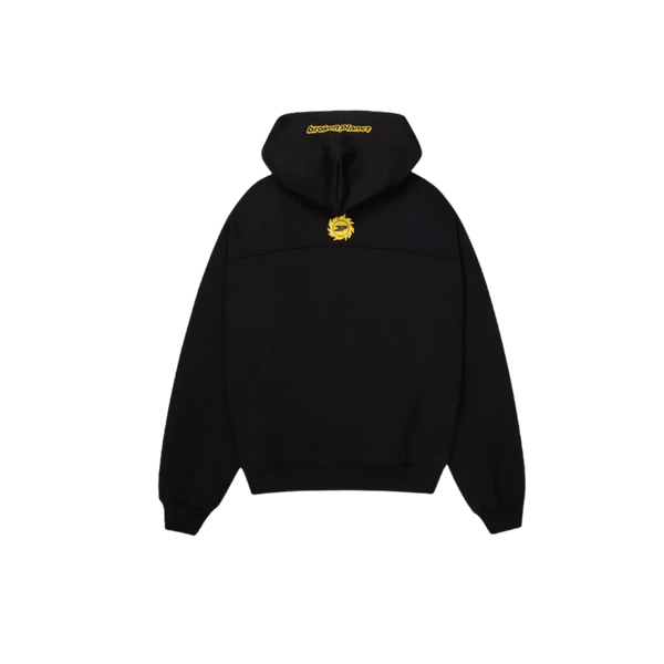 Broken Planet Cosmic Speed Kapuzenpullover Mitternachtsschwarz