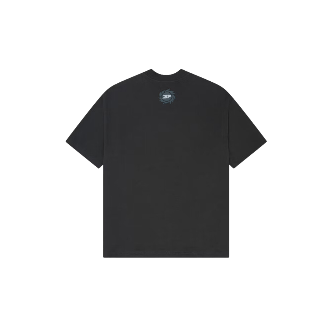 Broken Planet Falling Stars T-Shirt Soot Black