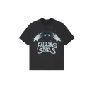 Broken Planet Falling Stars T-Shirt Soot Black