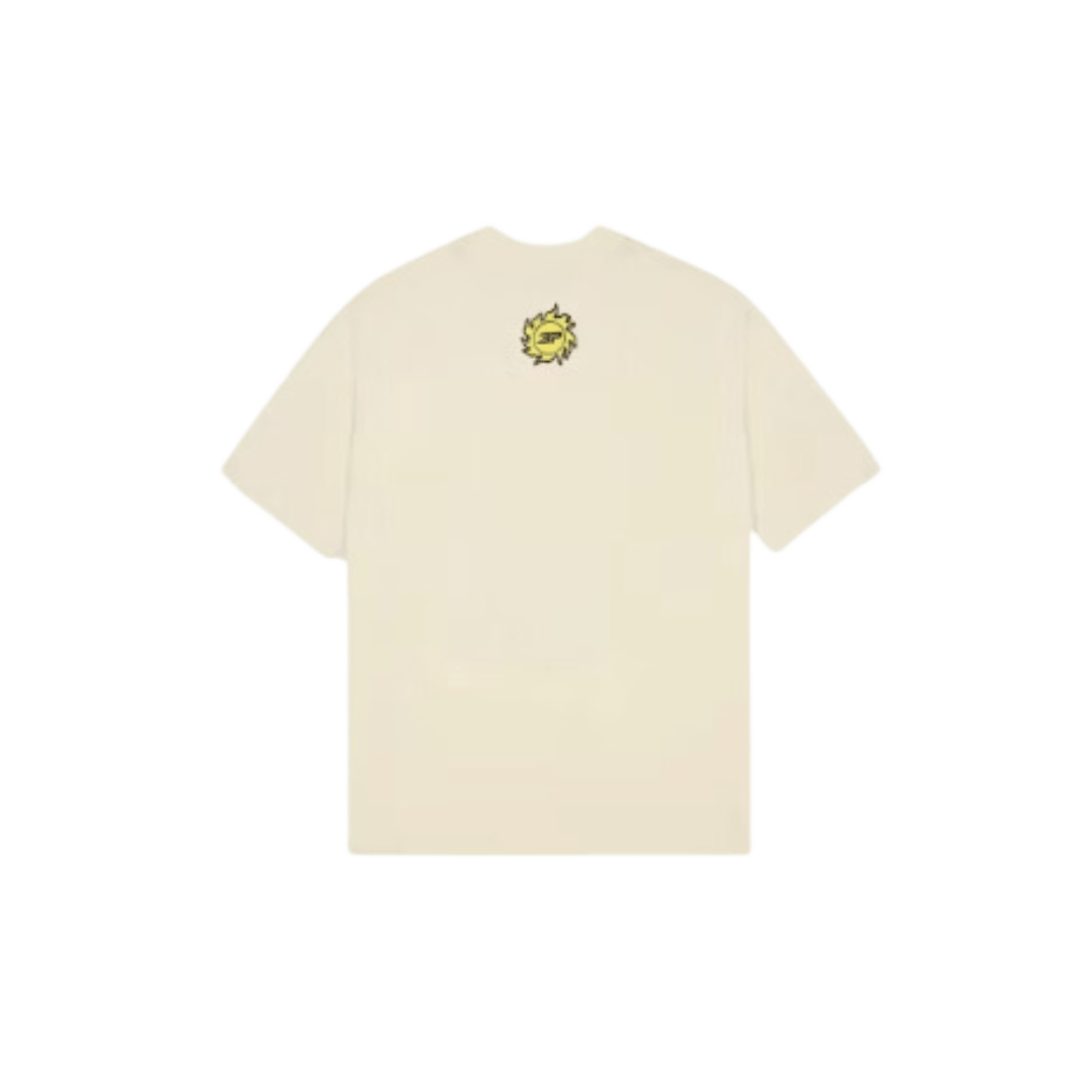 Broken Planet Foot On The Gas T-shirt Vanilla White