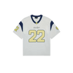 Broken Planet Football Jersey 22 White Blue