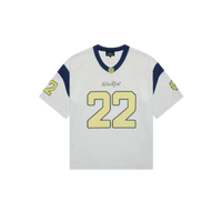Broken Planet Football Jersey 22 White Blue