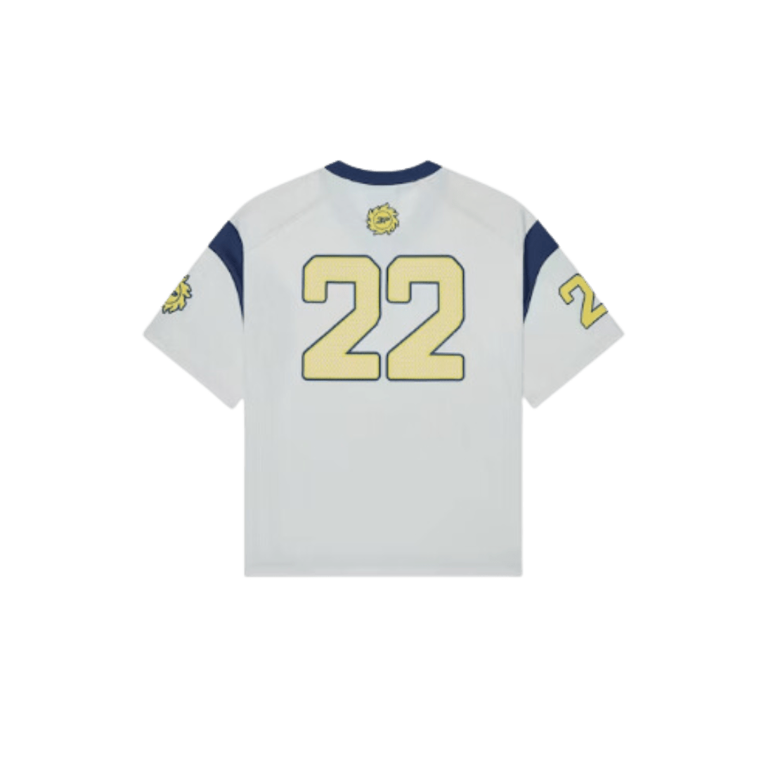 Broken Planet Football Jersey 22 White Blue