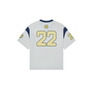 Broken Planet Football Jersey 22 White Blue
