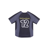 Broken Planet Football Jersey Black/Grey