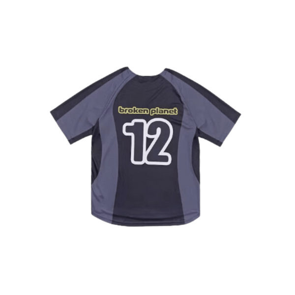 Broken Planet Fußballtrikot Schwarz/Grau