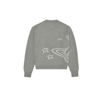 Broken Planet Knit Sweater Heather Grey