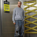 Broken Planet Knit Sweater Heather Grey