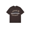 Broken Planet Space Trails T-shirt Mocha Brown