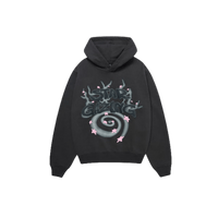 Broken Planet Stargazing Hoodie Soot Black - SnrKickz