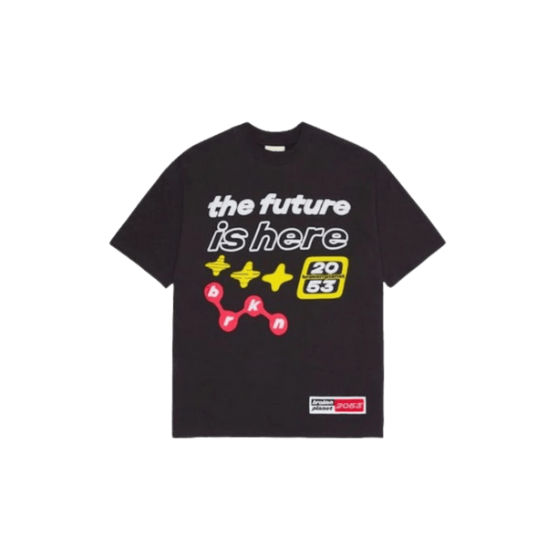 Broken Planet Das Zukunft Ist Hier T-Shirt Schwarz
