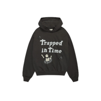 Broken Planet Trapped In Time Hoodie Soot Black - SnrKickz