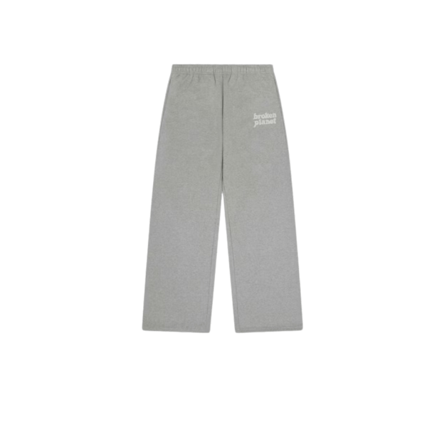 Broken Planet Weite Sweatpants in Hellgrau