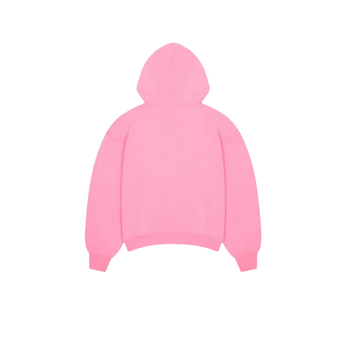 Broken Planet Zip Up Hoodie Candy Pink