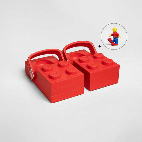 Crocs Brick Clog LEGO Red