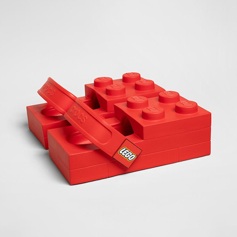 Crocs Brick Clog LEGO Red