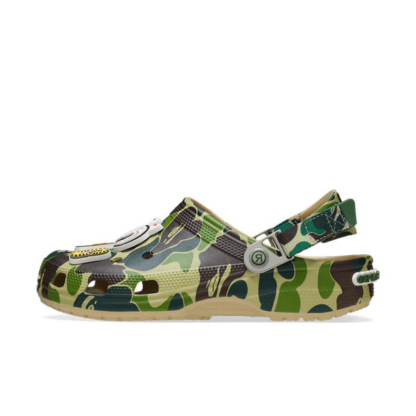 Crocs Classic Clog Bape ABC Camo Green