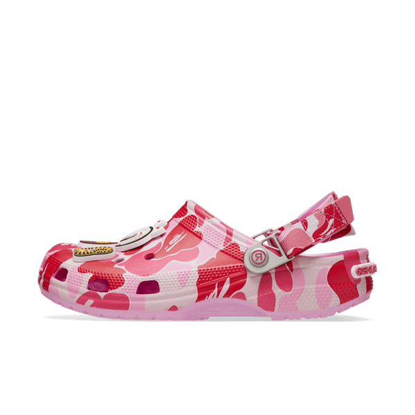 Crocs Classic Clog BAPE ABC Camo Pink
