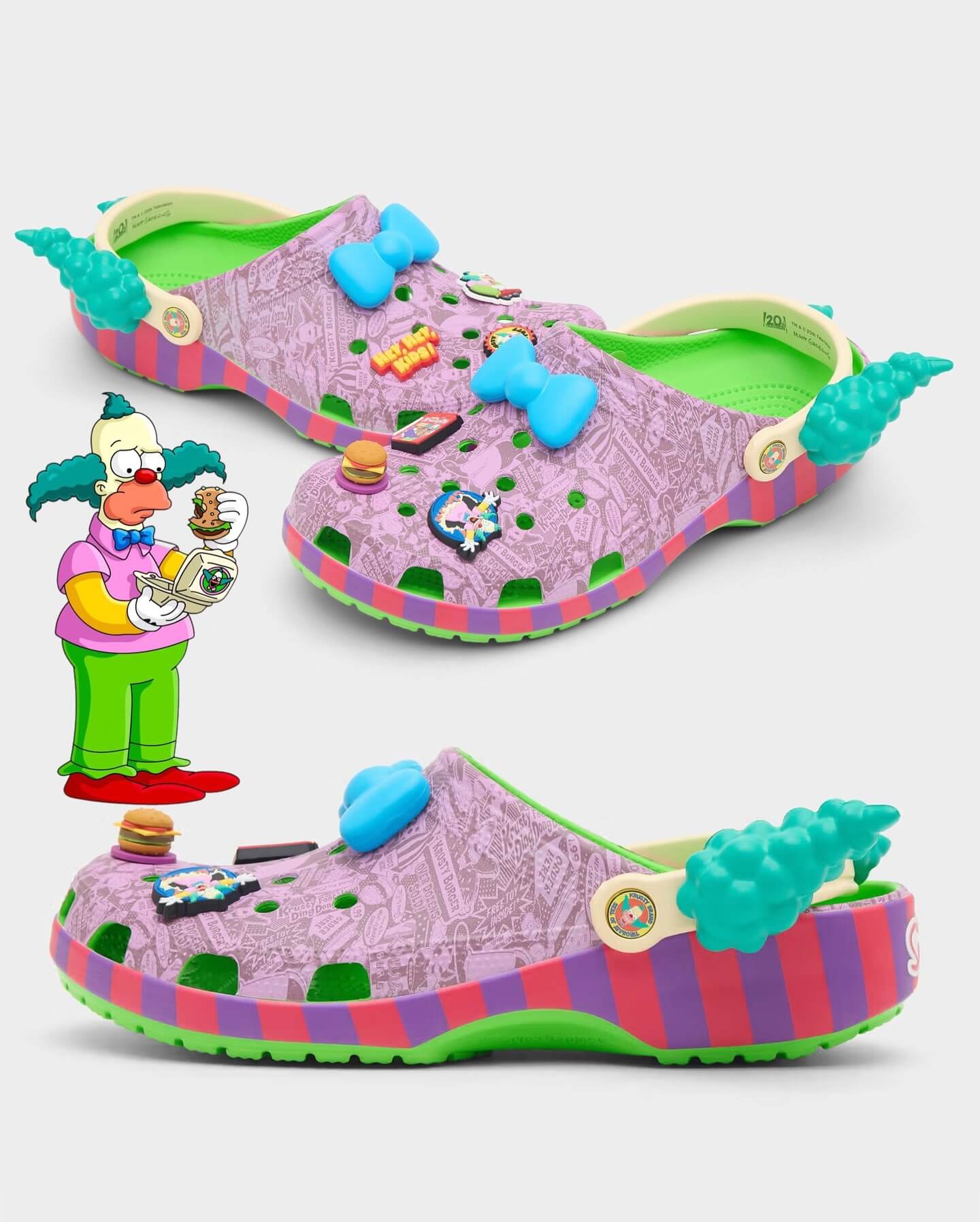 Crocs Classic Clog The Simpsons Krusty the Clown