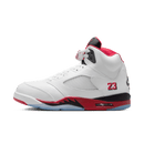 Air Jordan 5 Retro Fire Red Black Tongue (2025)