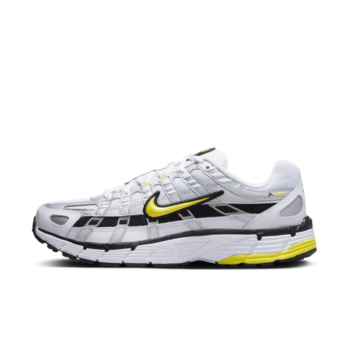 Nike P-6000 Metallic Platinum Opti Yellow (Women's)