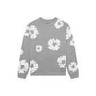 Denim Tears Long Sleeve Cotton Wreath T-shirt Grey