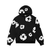 Denim Tears The Cotton Wreath Hoodie Black