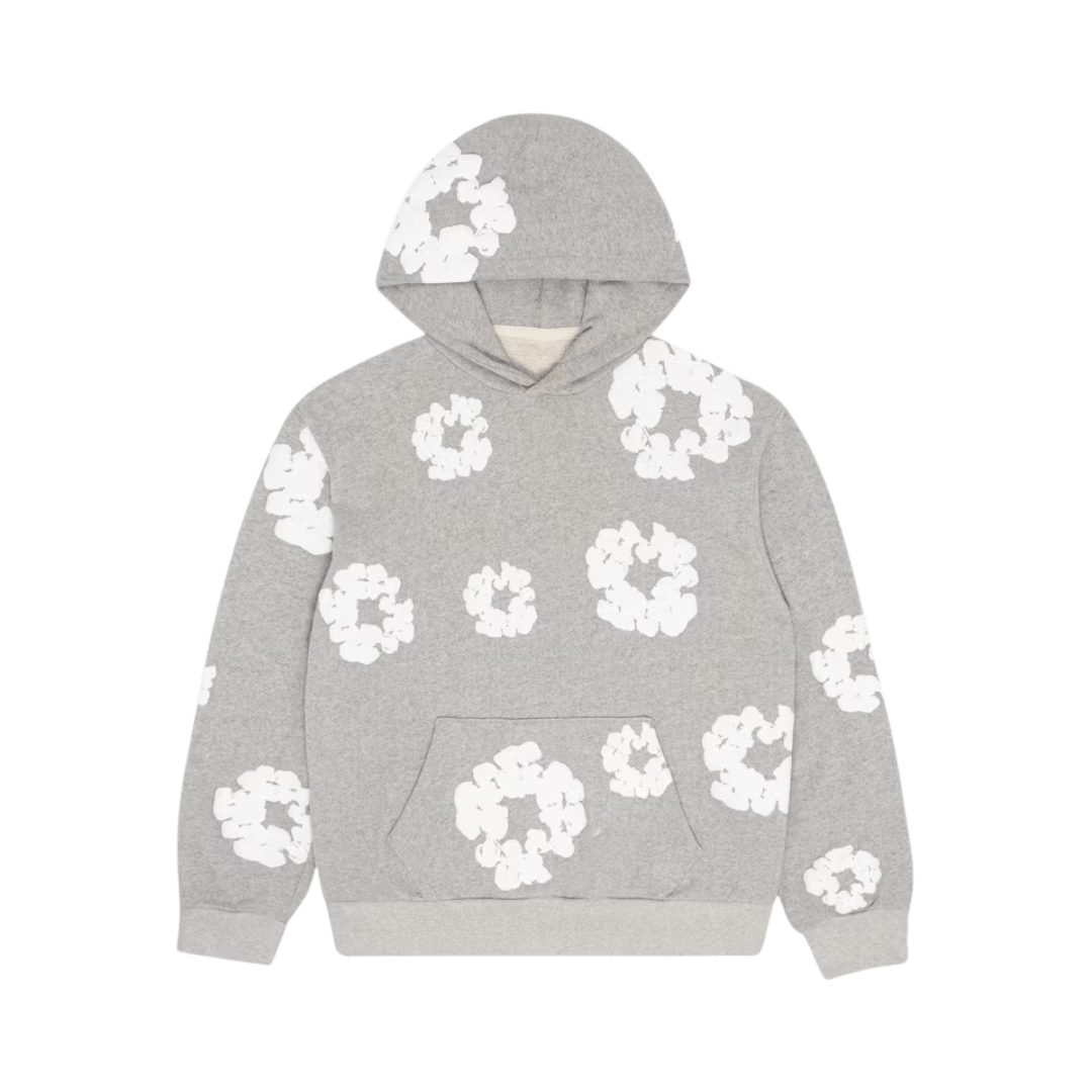 Denim Tears The Cotton Wreath Hoodie Grey