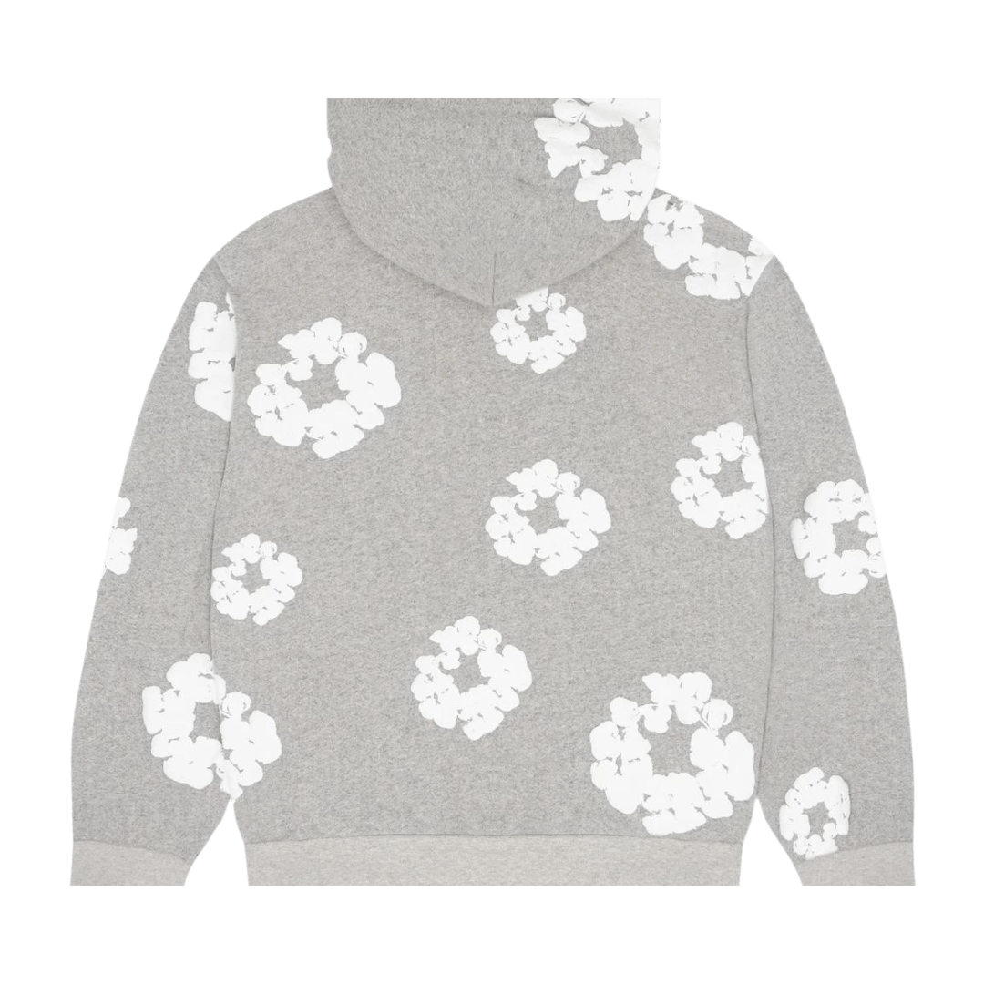 Denim Tears The Cotton Wreath Hoodie Grey