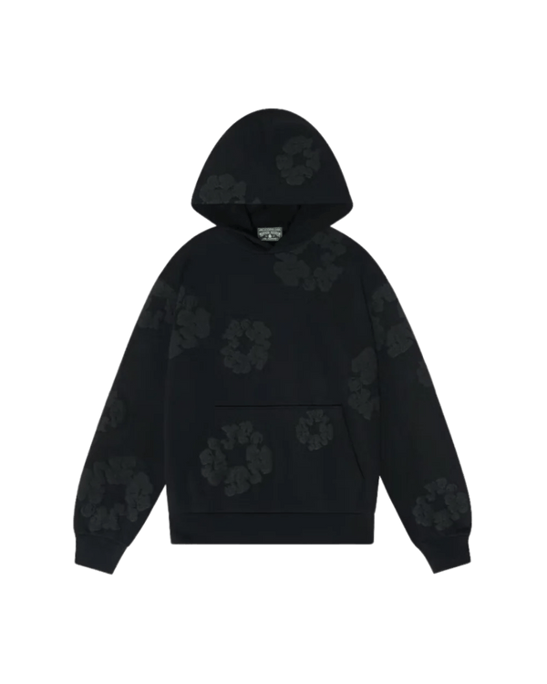 Denim Tears The Cotton Wreath Hoodie Monochrome