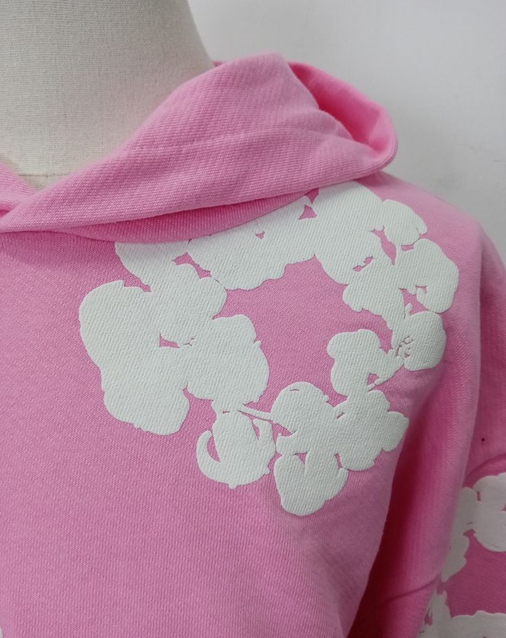 Denim Tears The Cotton Wreath Hoodie Pink