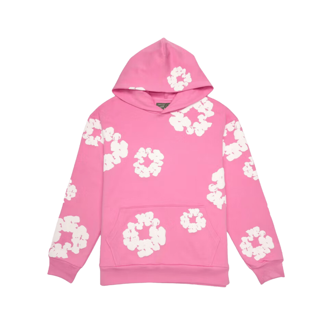 Denim Tears The Cotton Wreath Hoodie Pink