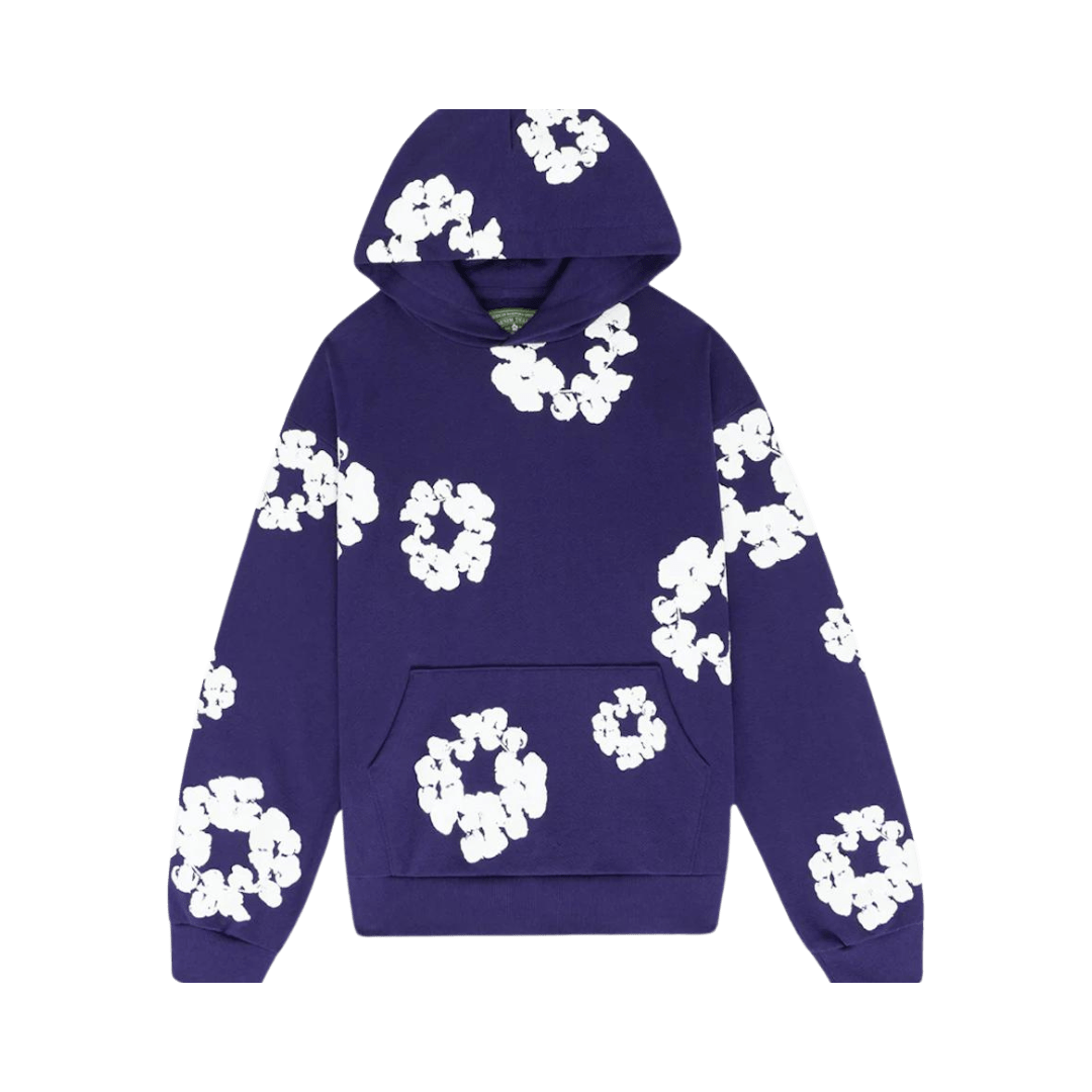 Denim Tears The Cotton Wreath Hoodie Purple