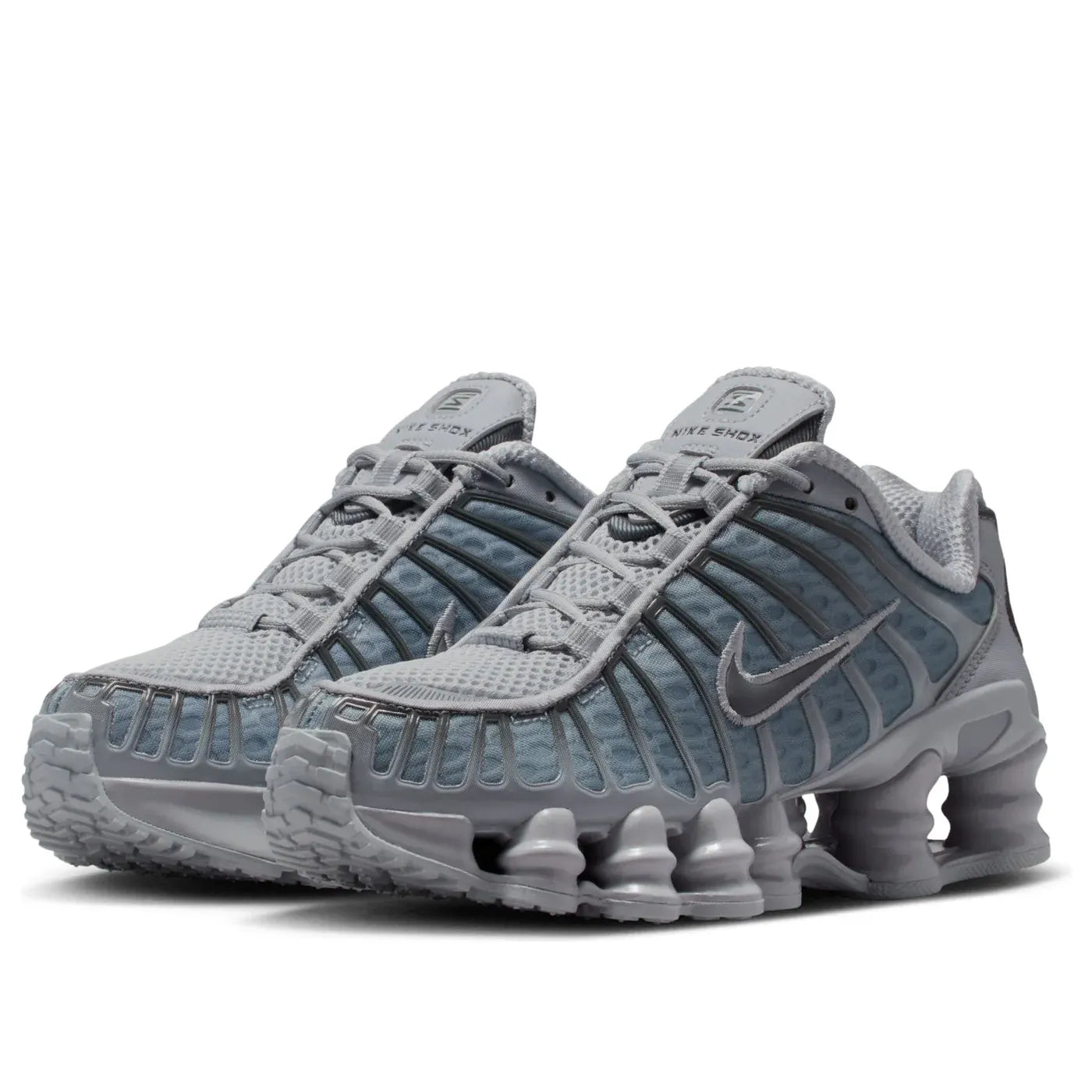 Nike Shox TL Wolf Grey Iron Grey (GS) (IO4645-003) | Snrkickz