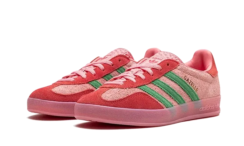 adidas Gazelle Indoor Semi Pink Spark Preloved Scarlet (Women's) (IG6782) | Snrkickz