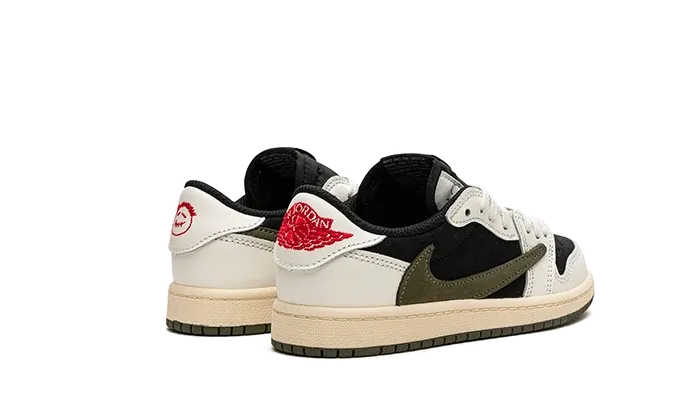 Jordan 1 Retro Low OG SP Travis Scott Olive (PS) (DZ5909-106) | Gratis Verzending