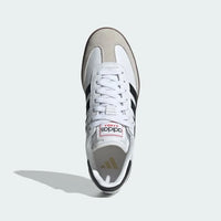 adidas Samba Indoor Cloud White Core Black Vivid Red (IH6001) | Snrkickz