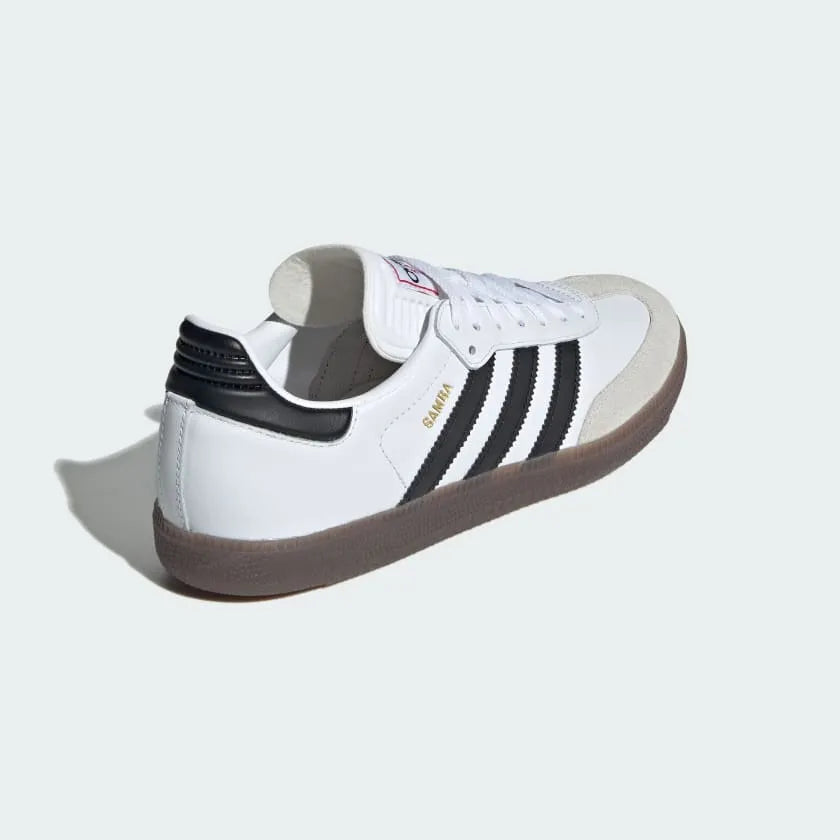adidas Samba Indoor Cloud White Core Black Vivid Red (IH6001) | Snrkickz
