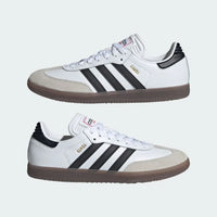 adidas Samba Indoor Cloud White Core Black Vivid Red (IH6001) | Snrkickz