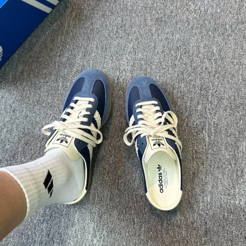 adidas Samba Mule Night Indigo Off White Gum (Women's)(HP5053) | Snrkickz