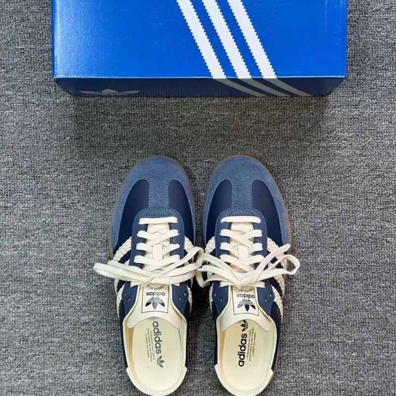 adidas Samba Mule Night Indigo Off White Gum (Women's)(HP5053) | Snrkickz