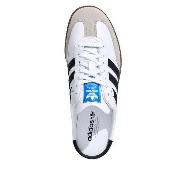 Adidas Samba Mule White Black Gum (Women's)