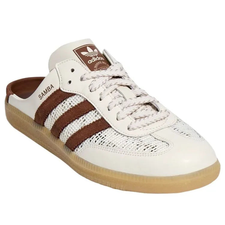 Adidas Samba Mule Off White Preloved Brown (Women's) | Snrkickz