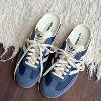 Adidas Samba Mule Night Indigo Off White Gum (Women's) | Snrkickz