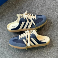 Adidas Samba Mule Night Indigo Off White Gum (Women's) | Snrkickz