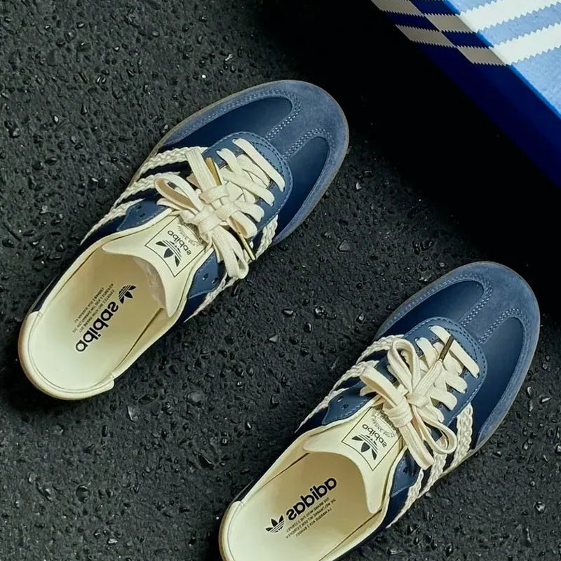 Adidas Samba Mule Night Indigo Off White Gum (Women's) | Snrkickz