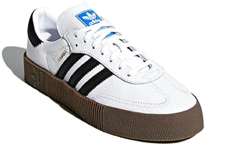adidas Sambarose White Black Gum (Women's) AQ1134 Snrkickz