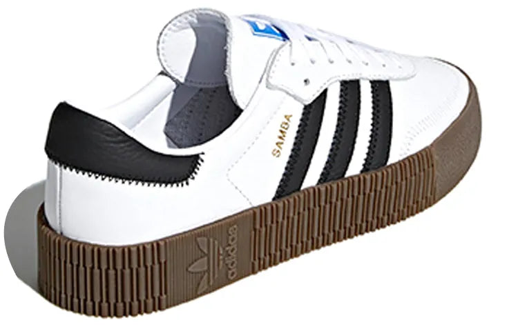 adidas Sambarose White Black Gum (Women's) AQ1134 Snrkickz