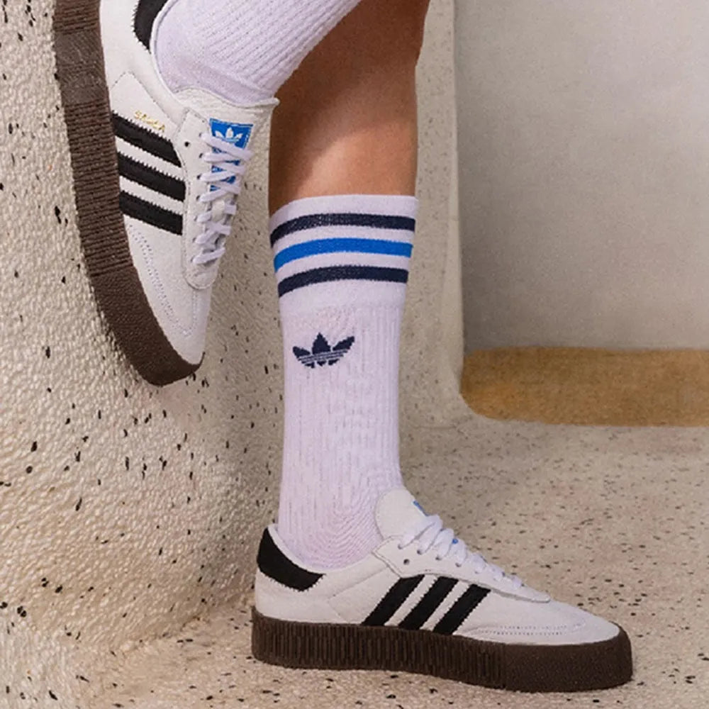 adidas Sambarose White Black Gum (Women's) AQ1134 Snrkickz